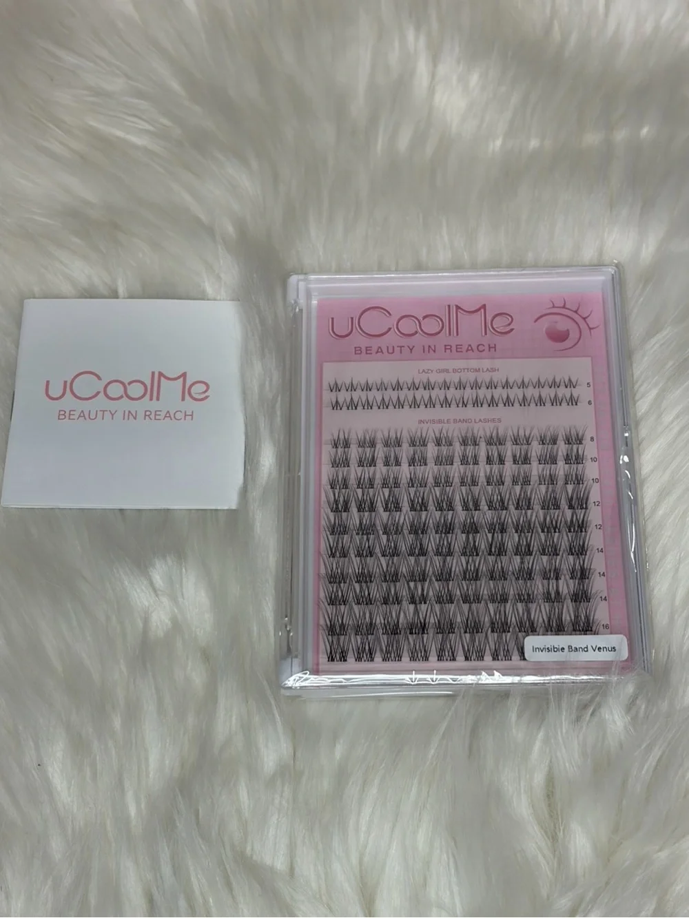 Pink False Eyelash Clusters - Beauty in Reach
